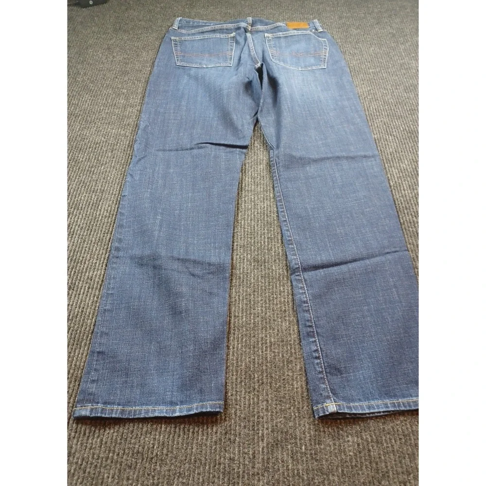 Lucky Brand Men Blue Jeans 329 Classic Straight Leg 36 X 34 Dark Wash‎ Casual